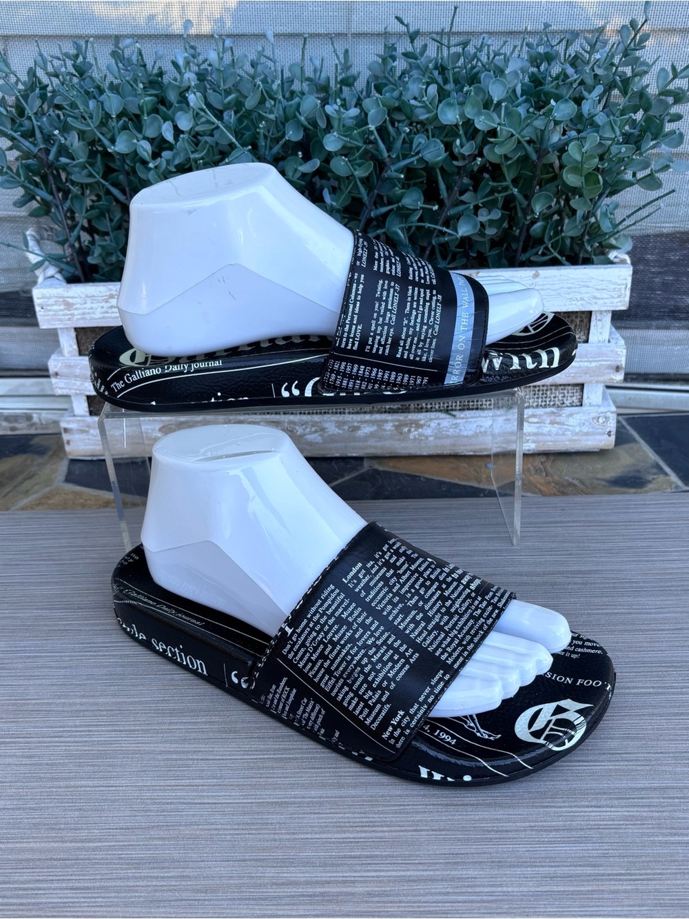 JOHN GALLIANO Pool Slides